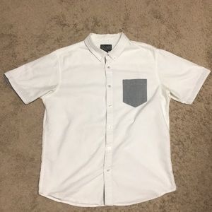Retrofit Brand Button Down Tshirt